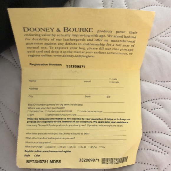 Dooney & Bourke should bag - Picture 7 of 7